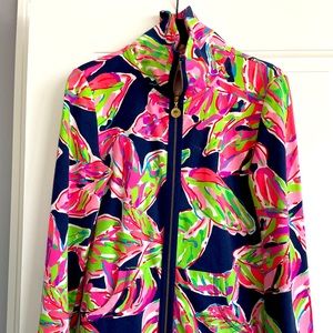 Lilly Pulitzer full zip popover xs